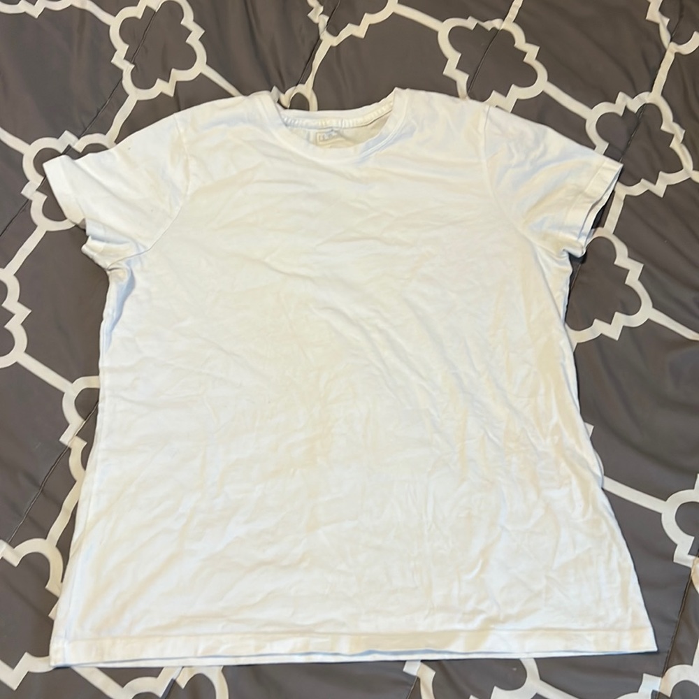 Bright White LL Bean Cotton Shirt
